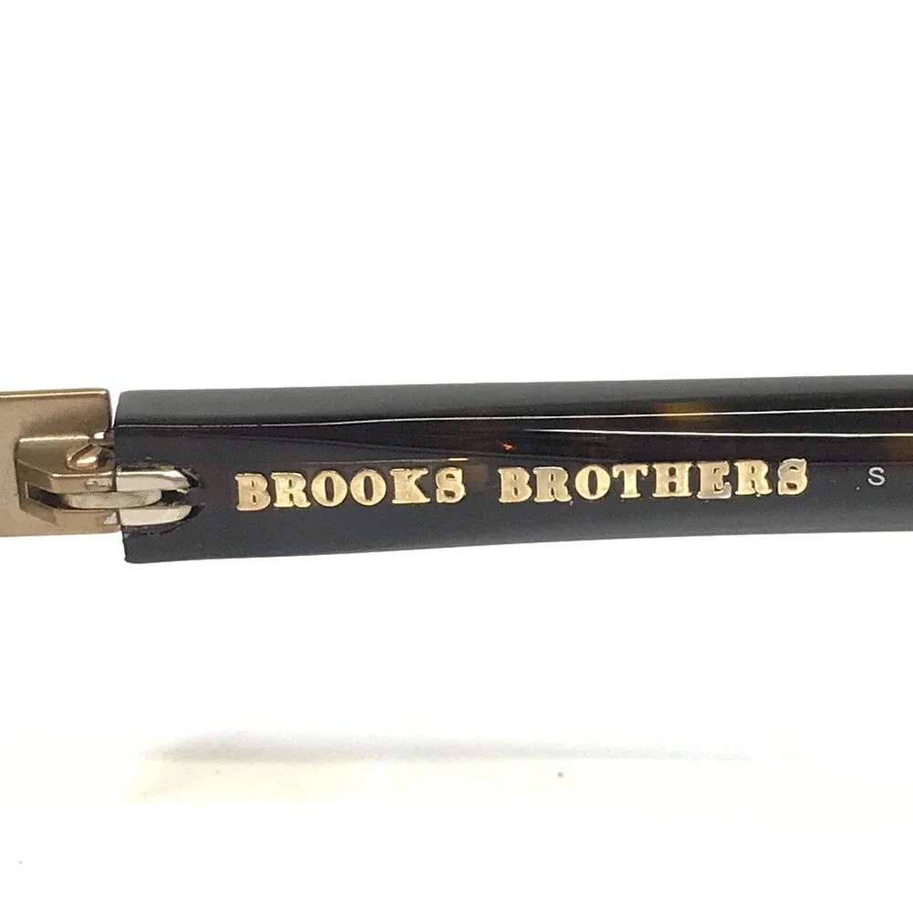 Brooks Brothers Eyeglasses Frames BB1011 1526 Brown Tortoise Dark Gold 53-17-145